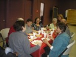 Our volunteers for the day: cooks, servers, shoppers, tables set up, music: Martha, Anita, Marilu, Jesus, Betty, Orfilia, Myriam, Erenia, Toni, Flor...