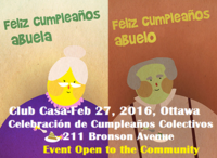 Highlight for Album: Collective Birthday Celebration at Club Casa de los Abuelos - FEB 27, 2016 - Bronson Centre, 2:30PM