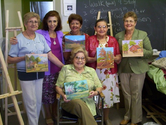 Anita, Cecilia, Irene, Julia Teresa, Maria Luisa y Olguita Rincon