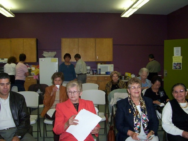 Members and friends at CCA's graduation