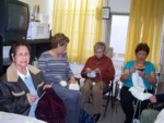 Elisa, Marcela, Maria Luisa y Olguita