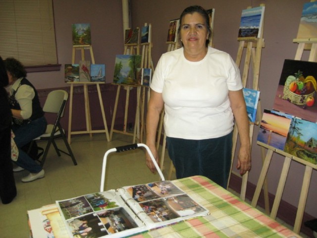 Orfilia, CCA member and hardworking volunteer