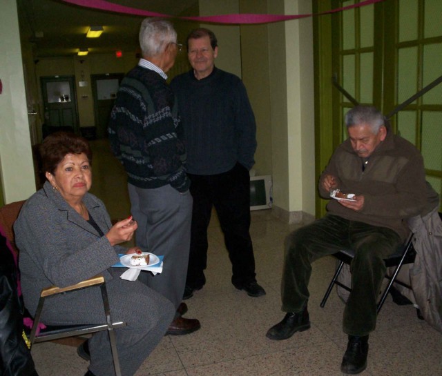 Olga, Ren Ochomogo, Luis y Don Washington